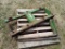 JOHN DEERE PALLET FORKS WITH MASS MISSING PIN