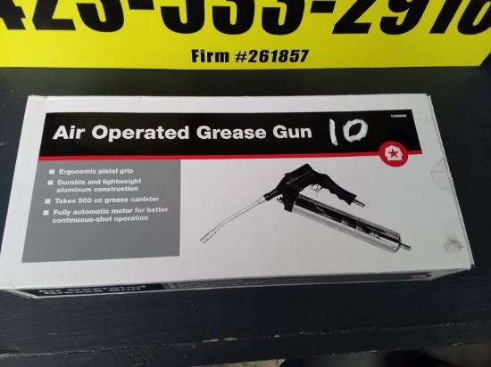 NEW AIR OPERATED GREASE GUN
