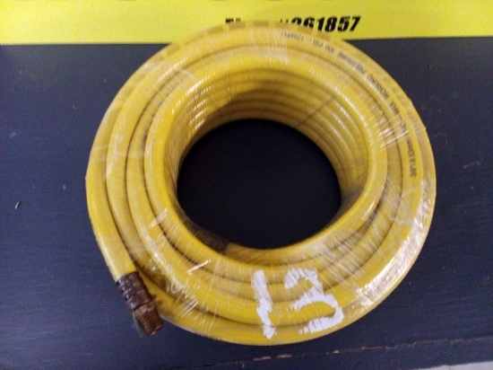 NEW YELLOW 3/8" X 50' AIR HOSE