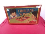 ANTIQUE TIDDLEY WINKS GAME, ITEM FROM POWELL ESTATE-SELLS ABSOLUTE