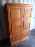 5 1/2' X 3 1/2' X 2 1/2 FT CABINET , ITEM FROM POWELL ESTATE-SELLS ABSOLUTE
