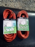 NEW WOODS 25FT EXTENSION CORD (2)