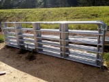 NEW 16' GALV GATE WITH HARDWARE
