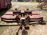 10FT M&W ROTARY CUTTER PULL BEHIND SERIAL HO.012840 BAD GEAR BOX, NEEDS REP