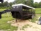 20' X6' GOOESNECK STOCK TRAILER, 2 CUT GATES, FOLD OUT BACK DOORS, NO PAPER