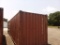 8 FT X 20FT SHIPPING CONTAINER, YEAR 09/2005, VIN UNIV204297, BRAND CIMC