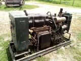 DIESEL DETROIT POWER GENERATOR, 892 HOURS SHOWING