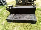 110 GAL FUEL TANK WITH 12V PUMP, SELLER SAID WORKS