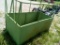 GREEN SQUARE BALE FEEDER