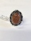 LABARODORITE PENDANT NECKLACE WITH CHAIN, METAL: GERMAN SILVER