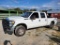 2016 FORD F250 SUPER DUTY 4 DOOR TRUCK, AUTOMATIC, 4WD, MILES SHOWING: 262,