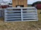 NEW 10' GALV 6 BAR GATE WITH CHAIN/HARDWARE