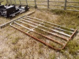 HEAVY DUTY 10' GATE AND STEEL POST