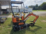 NEW AGT 2023 INDUSTRIAL MINI EXCAVATOR QH 12 WITH BRIGGS AND STRATTON MOTOR