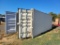 2023 RXCU 20' BEIGE SHIPPING CONTAINER SN: TJRX10207004123, INSIDE 8'X8'