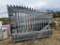 2023 NEW 20' BI PARTING WROUGHT IRON ENTRANCE GATES, SELLS ABSOLUTE