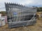 2023 NEW 20' BI PARTING WROUGHT IRON ENTRANCE GATES, SELLS ABSOLUTE