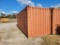 2012 RED 20'X8' CX1C SHIPPING CONTAINER, VIN: TRHV1983802