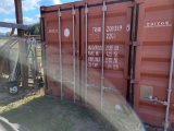 2012 RED 20'X8' CX1C SHIPPING CONTAINER, VIN: TRHV208319-5