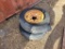 (2) IMPLEMENT TIRES & WHEELS SIZE 215/75/15