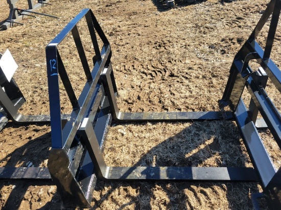 NEW AGT SKIDSTEER 48" PALLET FORKS, **SELLS ABSOLUTE**