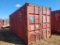 2008 GOLD 20'X8' SHIPPING CONTAINER SN: 5674526