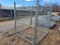 6'X7' GATES WITH BARD WIRE ON TOP (10)