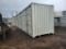 2023 CXIC 40'X8' SHIPPING CONTAINER WITH 4 7' BAYS, SN: CXIC2186130, **SELL