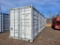 40' LYGU 2023 SHIPPING CONTAINER WITH 4 7' BAY DOORS AND AN END DOOR, SN:DF
