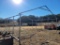 24' BY 26' METAL BUILDING FRAME, 12' TALL CENTER, CERTIFIED WELDING