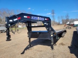 2023 LOAD TRAIL BRAND FLATBED TRAILER 20' WITH 5' DOVE, 108