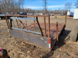 FLATBED TRUCK BED FOR A SINGLE AXLE 2 TON TRUCK