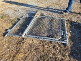 4' DOG GATE AND FENCE WITH POST