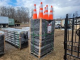 UNUSED GREATBEAR PVC SAFETY TRAFFIC CONES (250) **SELLS ABSOLUTE **