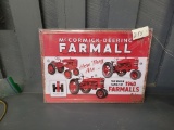 NEW IG MCCORMICK DEERING FARMALL WHOLE FAMILY OF 1940 FARMALLS METAL SIGN