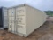 2024 TGSU BEIGE 20' x 8' SHIPPING CONTAINER, SN: RX2349448