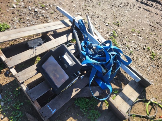 MISC. STRAPS AND ELECTRIC FENCE ENTERGIZER