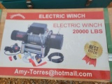UNUSED 2024 GREATBEAR ELECTRIC WINCH, 20,000 LB CAPACITY, **SELLS ABSOLUTE*
