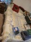 QUEEN METAL BED FRAME AND QUILT