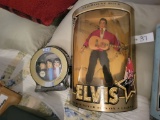 ELVIS COLLECTORS DOLL WITH ELVIS PEZ COLLECTION