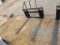 2025 UNUSED MOWER KING SA SKID STEER FORKS, ADJUSTABLE, QA, 4000LBS RATING,