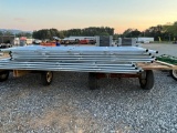 12FT GALV HEAVY DUTY CORRAL PANELS, SET OF 10, USED ONE TIME