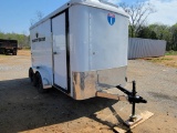 14' X 6' LOAD RUNNER ENCLOSED BUMPER PULL TRAILER CONVERTED TO MOBILE KITCH