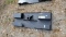 HEAVY DUTY1/2 MOON GUSSETEDSKID STEER RECEVIER HITCH WITH CHAIN, HOOK HOLDE