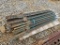 PALLET OF APPROX 50 USED 6FT T POST