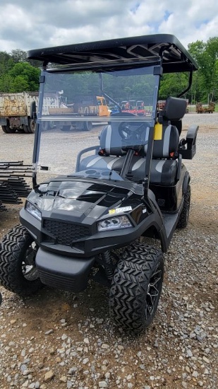 ELECTRIC GOLF CART, LITHIUM BATTERIES, SOMETIMES HOLDS CHARGE-SOMETIMES DOE