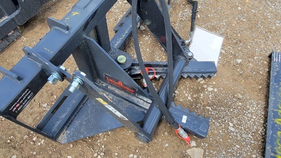LANDHONOR TP-12-08D UNUSED 2025 SKID STEER TREE PULLER ATTACHMENT, PULLING