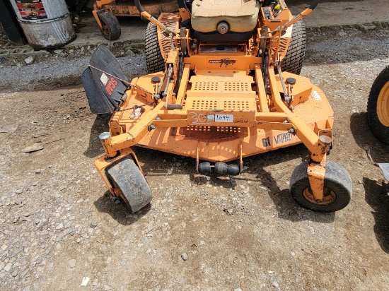 SCAG TURF TIGER ZERO TURN LAWN MOWER, 61'', HOURS SHOWING: 1436, SN:0039885