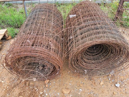 (2) ROLLS OF CONCRETE WIRE