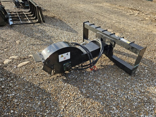 2025 UNUSED FUTURE FT-SG45 SKID STEER STUMP GRINDER, 160-500 R/MIN, WORKING